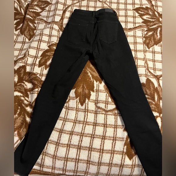 Selling American eagle black jeans with the style having some rips in them - Picture 2 of 2